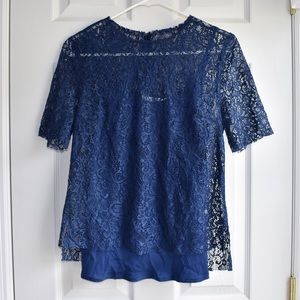 CLEARANCE❗Gap - Piperlime Lace Top - S